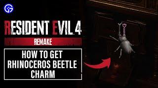 How to Get Rhinoceros Beetle Charm to Earn QUICK MONEY in RE4 Remake 
