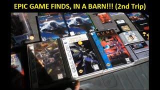 EPIC GAME FINDS IN A BARN!!! (2nd trip) | Scottsquatch