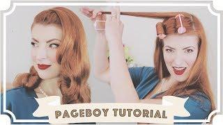 Essentially drunk hair rolling... // Ridiculously Easy Vintage Hair Tutorial [CC]