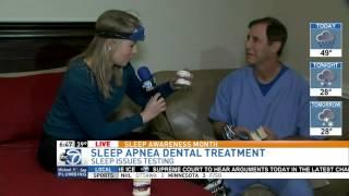 On ABC 7: Dr. David Pinsky on Detecting Sleep Apnea at the Dentist
