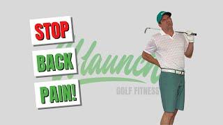 Lower Back Stiffness? 5 Exercises to a PAIN-FREE Golf Swing!