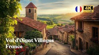 Charming French Village Tour   | Most Beautiful Villages in France | 4K Video Walk | Oignt, Rhone