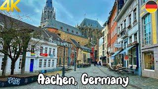 Aachen, Deutschland, Rundgang 4K 60fps - Eine schöne deutsche Stadt