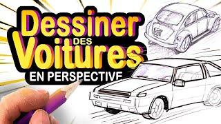 Comment DESSINER une VOITURE en perspective