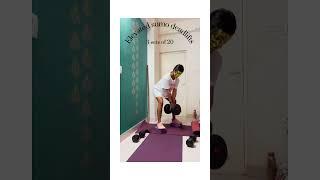 #quads & #booty #inhomeworkout WITH weights (week 4) #gluteexercises #summerready #strength