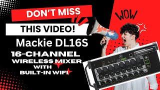 Mackie DL16S 16 channel wireless