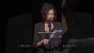 SPLIT IDENTITY: Palestinian-American poet recites "Pledge Allegiance" (PART 1)