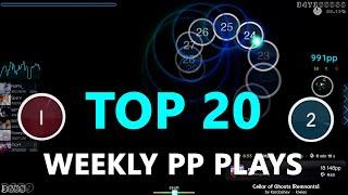 osu! weekly top 20 | Australia, Germany, Philippines, Hong Kong, Spain pp records