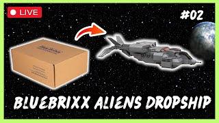 BlueBrixx Aliens Dropship Aufbau – Schritt für Schritt live