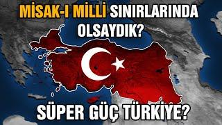 SÜPER GÜÇ TÜRKİYE? Misak-ı Milli Sınırlarında Olsaydık? #NeOlurdu | Ne Olurdu?