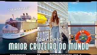 COMO É O MAIOR CRUZEIRO DO MUNDO?  Wonder of the Seas