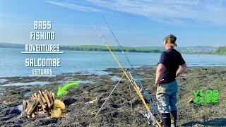 Bass Fishing Adventures-Collecting Razorfish | Salcombe Estuary | Sea Fishing Uk | Vlog#122