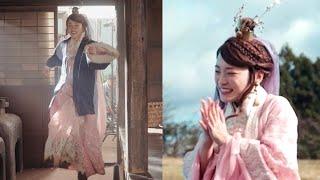 川栄李奈、スキップ＆ぴょんぴょん飛び跳ねてはしゃぐ姿が可愛い！【au新TVCM 三太郎】