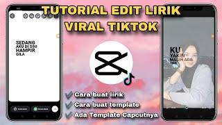 Tutorial Edit Lirik Putih UNTUNGNYA BUMI MASIH BERPUTAR