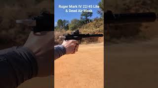 Ruger Mark IV 22/45 Lite Suppressed