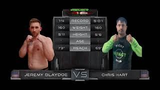 Jeremy Blaydoe vs Chris Hart  MMA Fight    Beatdown At The Beach 18 Panama city florida  2021