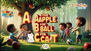 A for Apple  B for Ball  | ABC Song & Phonics for Toddlers | Kids Learning Video