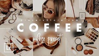 Coffee — Mobile Preset Lightroom | Tutorial | Free | Coffee Effect Photography | Instagram Preset