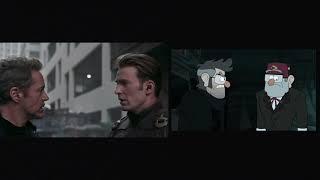 Avengers: Endgame I Special Look Trailer (Disney Channel/XD Parody) side by side comparison