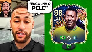 Deixei o Neymar MONTAR Meu TIME no FIFA 25