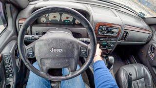 2001 Jeep Grand Cherokee [3.1 TD 140HP] | POV Test Drive #1060 Joe Black