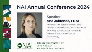 NAI 2024 | Featured Fellow - Ana Jaklenec, FNAI