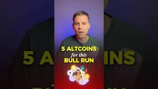 5 Altcoins For This BULL RUN 2025 #crypto #altcoins #bullrun #bitcoin