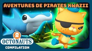 Octonauts - ‍️ Aventures de pirates Kwazii !  | Compilation | Dessins animés pour enfants