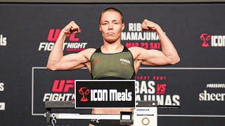 Namajunas vs Ribas Fighter Weigh-Ins | UFC Vegas 89