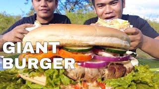 OUTDOOR COOKING | GIANT BURGER