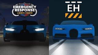 MOST EXPENSIVE CAR FROM TWO GAMES - ROBLOX (EMERGENCY RESPONSE LIBERTY COUNTY & EMERGENCY HAMBURG)