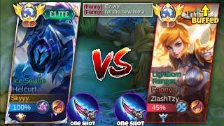 NEW HELCURT FULL DAMAGE BUILD VS FANNY BUFFED ONE SHOT BUILD!! WHO IS THE KING OF ASSASSIN? - MLBB