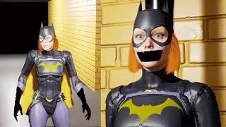 Batgirl (Neon Noir) captured - Part 1/3 | Superheroine in distress [Ryona]