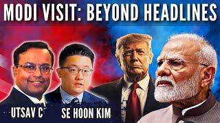 Modi-Trump Meet: What are the big takeaways & giveaways? • Utsav C •  Se Hoon K