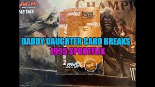 1995 SportFlix Baseball DADDY DAUGHTER CARD BREAKS Giving all the Cards Away!!  015