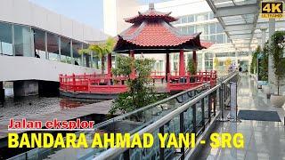 Exploration walk Ahmad Yani International AirportBandara Kota Semarang City Centra Java Province
