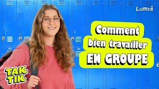 Comment bien travailler en groupe, avec @mathildestudy | TakTik | Lumni