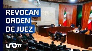 Tribunal Colegiado revoca orden de juez que ordenaba a Tribunal Electoral nombrar a 2 magistrados.