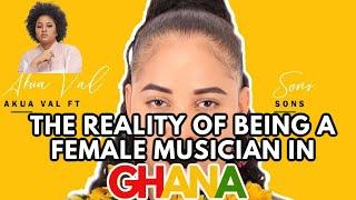 RUNNING A RECORD LABEL & MUSIC CAREER IN GHANA'S MUSIC INDUSTRY| AKUA VAL