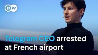 Macron: Arrest of Telegram boss Pavel Durov in France "not a political decision at all“ | DW News