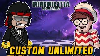 Mini Militia Live Stream || MM live Visu Gamer # 202