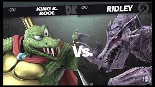 Super Smash Bros. Ultimate - King K Rool vs Ridley