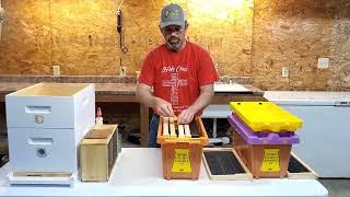 Install a Package of Honey Bees the Easy Way!  Attention New Beekeepers!  New Idea!