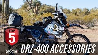 Top 5 Suzuki DRZ400 Accessories for Adventure Riding