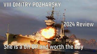 World of Warships - VIII DMITRY POZHARSKY Review 2024