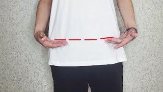 [DIY] How to make a T-shirt shorter in 2 minutes