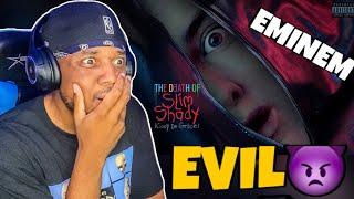 Eminem - Evil / REACTION!!! (DEATH OF SLIM SHADY)