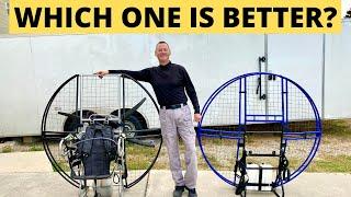 Dell Schanze's Honest Review Of The SkyTap Angel Paramotor - Side by Side Comparison