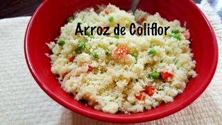 Arroz de Coliflor Recetas Una Pizca de Sabor