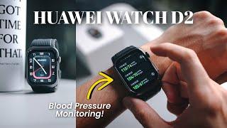 HUAWEI WATCH D2: Monitoring My Blood Pressure Issue ANYTIME with This! | RM1999